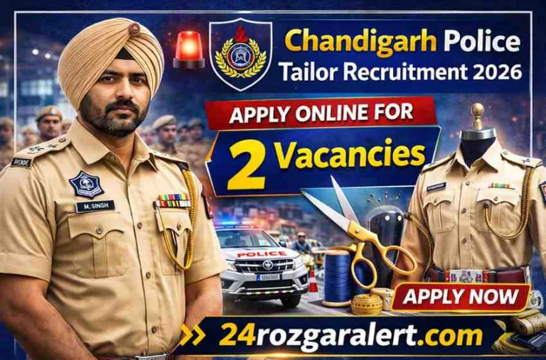 Chandigarh Police Tailor Recruitment