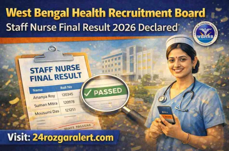 Staff Nurse Final Result 2026
